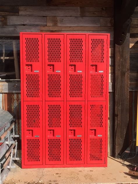 vintage metal locker box|old gym lockers.